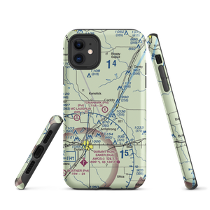 Tomahawk Airport (9OK4) VFR Sectional  Tough iPhone Case