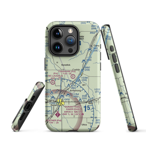 Tomahawk Airport (9OK4) VFR Sectional  Tough iPhone Case