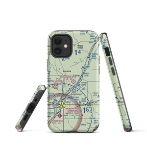 Tomahawk Airport (9OK4) VFR Sectional  Tough iPhone Case