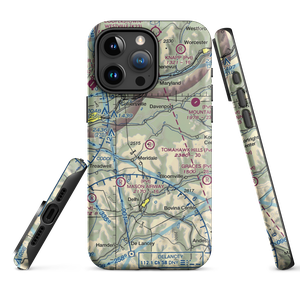 Tomahawk Hills Airport (5NY1) VFR Sectional  Tough iPhone Case