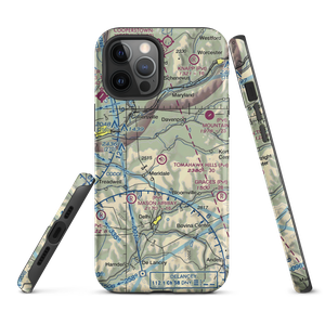 Tomahawk Hills Airport (5NY1) VFR Sectional  Tough iPhone Case