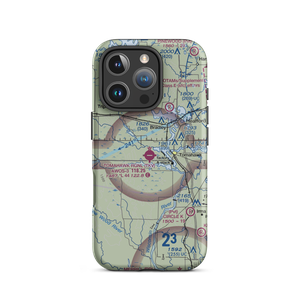 Tomahawk Regional Airport (TKV) VFR Sectional  Tough iPhone Case