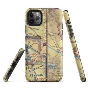 Tombstone Municipal Airport (P29) VFR Sectional  Tough iPhone Case