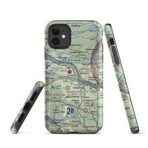 Tomcat Airport (44NY) VFR Sectional  Tough iPhone Case