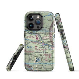 Tomcat Airport (44NY) VFR Sectional  Tough iPhone Case