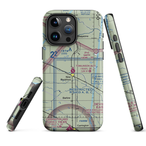 Tomlinson Field (8J7) VFR Sectional  Tough iPhone Case