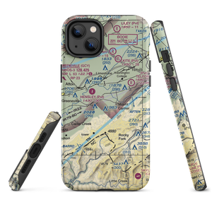 Tommy's Field Airport (4TN5) VFR Sectional  Tough iPhone Case