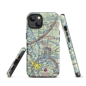 Tommy's Flying Service Inc Airport (AR22) VFR Sectional  Tough iPhone Case