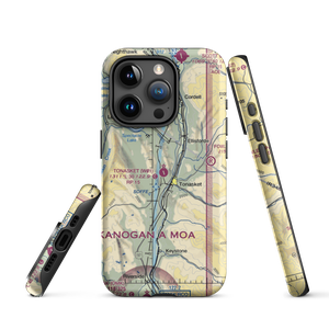 Tonasket Municipal Airport (W01) VFR Sectional  Tough iPhone Case