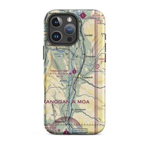 Tonasket Municipal Airport (W01) VFR Sectional  Tough iPhone Case