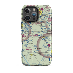 Tong Farm Airport (95OH) VFR Sectional  Tough iPhone Case