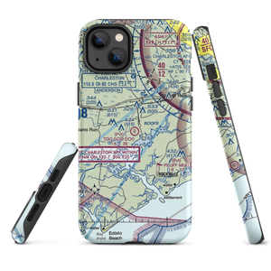 Too Goo Doo Farms Airport (SC51) VFR Sectional  Tough iPhone Case