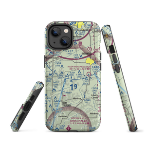 Too Short Airport (IA11) VFR Sectional  Tough iPhone Case