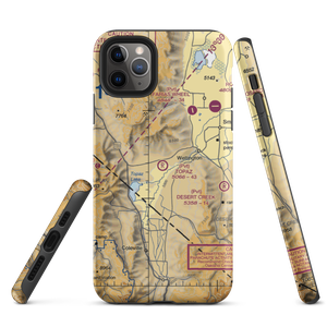 Topaz Ranch Airport (43NV) VFR Sectional  Tough iPhone Case