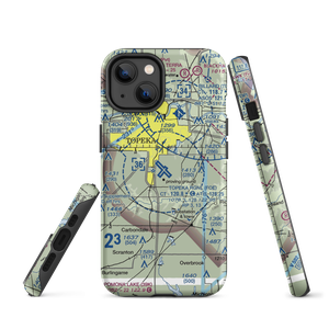 Topeka Regional Airport - Forbes Field (FOE) VFR Sectional  Tough iPhone Case