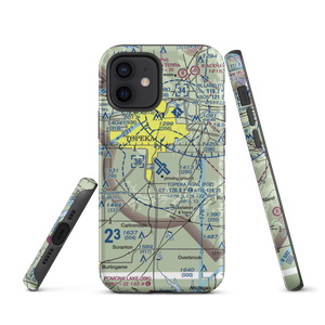 Topeka Regional Airport - Forbes Field (FOE) VFR Sectional  Tough iPhone Case