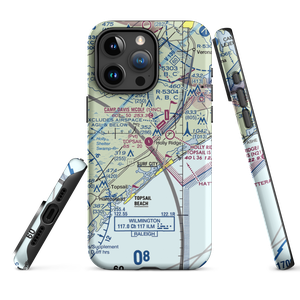 Topsail Airpark (01NC) VFR Sectional  Tough iPhone Case