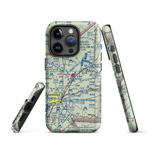 Topton Air Estates Airport (0MS0) VFR Sectional  Tough iPhone Case