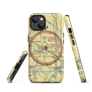 Torrington Municipal Airport (TOR) VFR Sectional  Tough iPhone Case