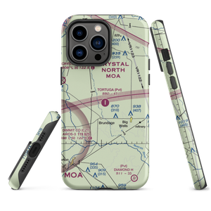 Tortuga Ranch Airport (XA93) VFR Sectional  Tough iPhone Case