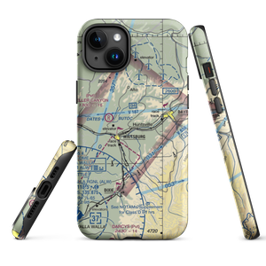 Touchet Valley Airport (2WA9) VFR Sectional  Tough iPhone Case