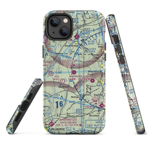 Toutant Airport (C44) VFR Sectional  Tough iPhone Case