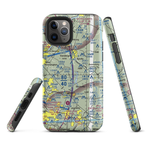 Tower Airfield (6PA1) VFR Sectional  Tough iPhone Case