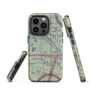 Town Line Airport (WI79) VFR Sectional  Tough iPhone Case