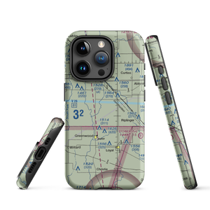 Town Line Airport (WI79) VFR Sectional  Tough iPhone Case