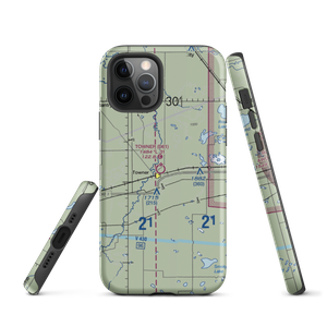 Towner Municipal Airport (D61) VFR Sectional  Tough iPhone Case