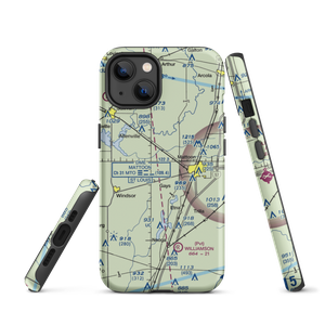 Townley Farms Airport (9LL9) VFR Sectional  Tough iPhone Case