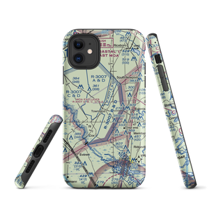 Townsend Air Strip (GA45) VFR Sectional  Tough iPhone Case