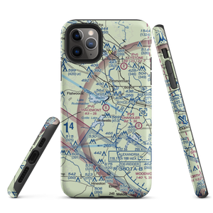 Tracemont Field (LA10) VFR Sectional  Tough iPhone Case