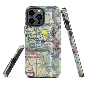 Tracy Municipal Airport (TCY) VFR Sectional  Tough iPhone Case