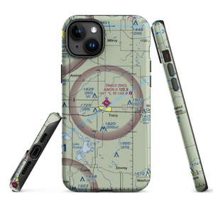 Tracy Municipal Airport (TKC) VFR Sectional  Tough iPhone Case