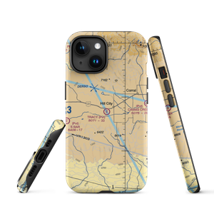 Tracy Ranch Airport (ID88) VFR Sectional  Tough iPhone Case
