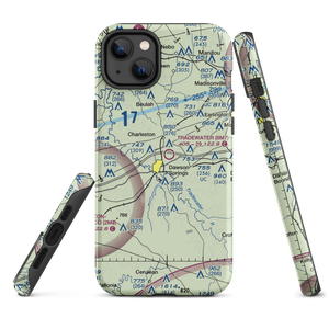 Tradewater Airport (8M7) VFR Sectional  Tough iPhone Case