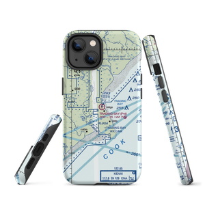 Trading Bay Production Airport (5AK0) VFR Sectional  Tough iPhone Case
