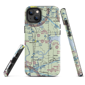 Travis Airport (OK29) VFR Sectional  Tough iPhone Case