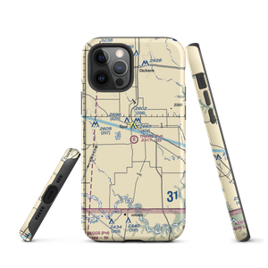 Travis Field Airport (TA16) VFR Sectional  Tough iPhone Case