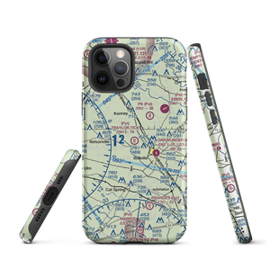 Traylor Tick Farm Airport (61TX) VFR Sectional  Tough iPhone Case