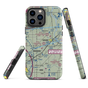 Treadway Air Airport (NE26) VFR Sectional  Tough iPhone Case
