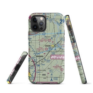 Treadway Air Airport (NE26) VFR Sectional  Tough iPhone Case