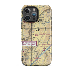 Treasure Gulch Airport (22ID) VFR Sectional  Tough iPhone Case