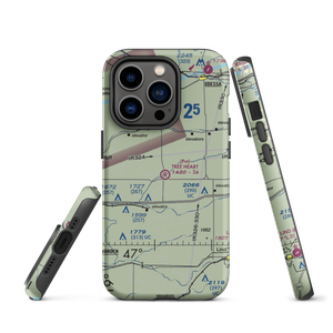 Tree Heart Ranch Airport (8WA5) VFR Sectional  Tough iPhone Case