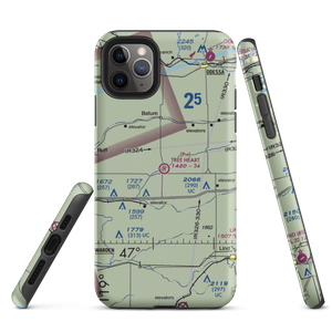 Tree Heart Ranch Airport (8WA5) VFR Sectional  Tough iPhone Case