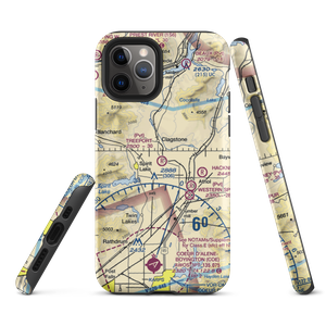 Treeport Airport (ID22) VFR Sectional  Tough iPhone Case