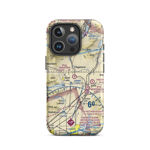 Treeport Airport (ID22) VFR Sectional  Tough iPhone Case