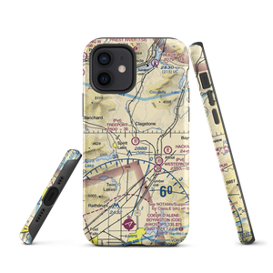 Treeport Airport (ID22) VFR Sectional  Tough iPhone Case