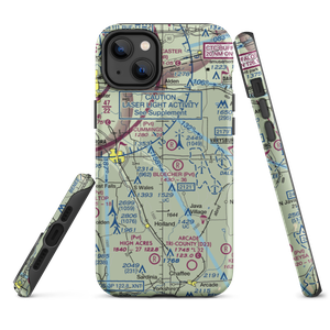 Treichler Farm Airport (5NK9) VFR Sectional  Tough iPhone Case